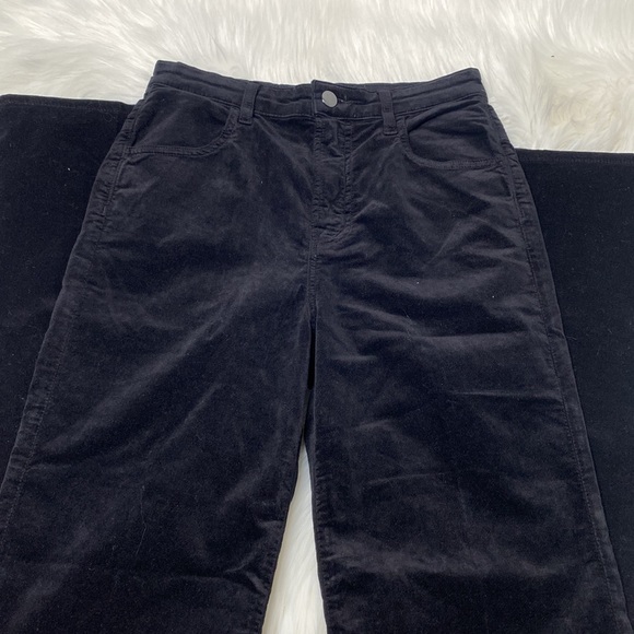 NWOT Women's Joan Cotton-blend Velvet Wide-leg Pants size 26 - Picture 9 of 9